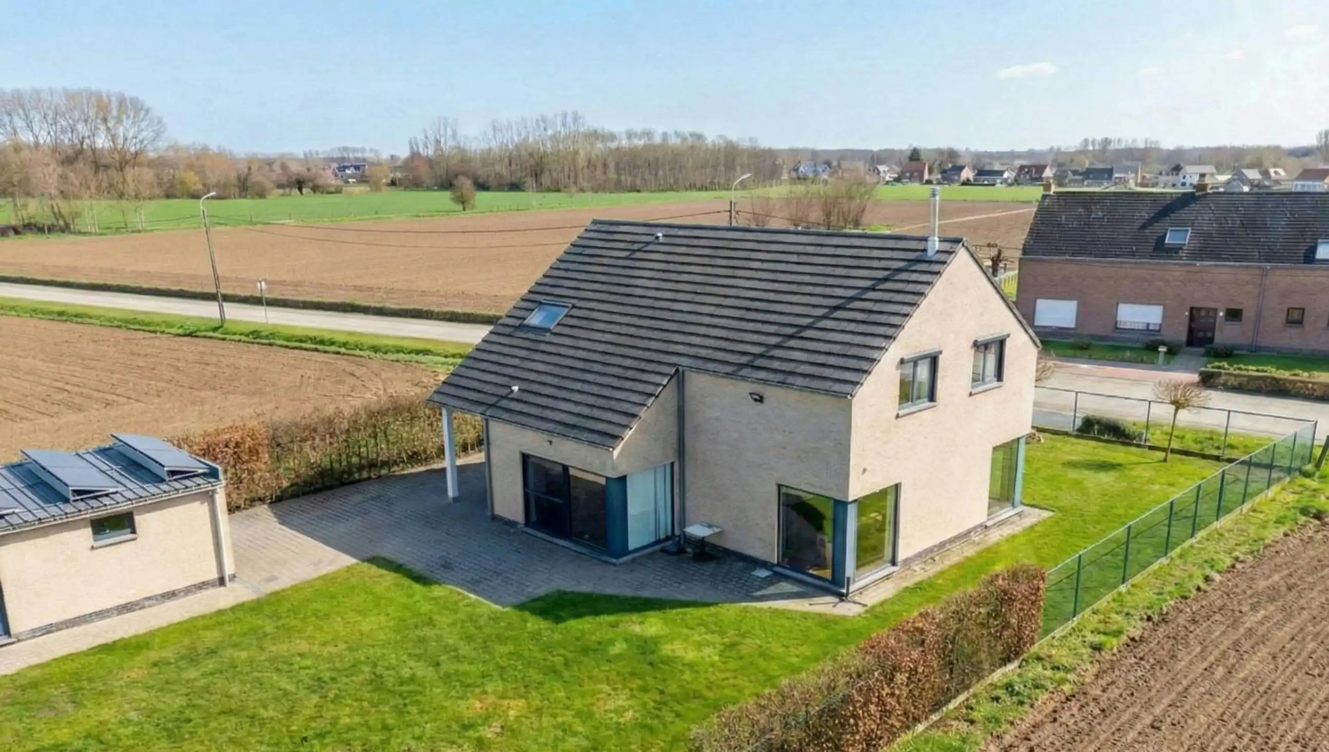 Modern alleenstaand huis te koop in Oppuurs foto 11