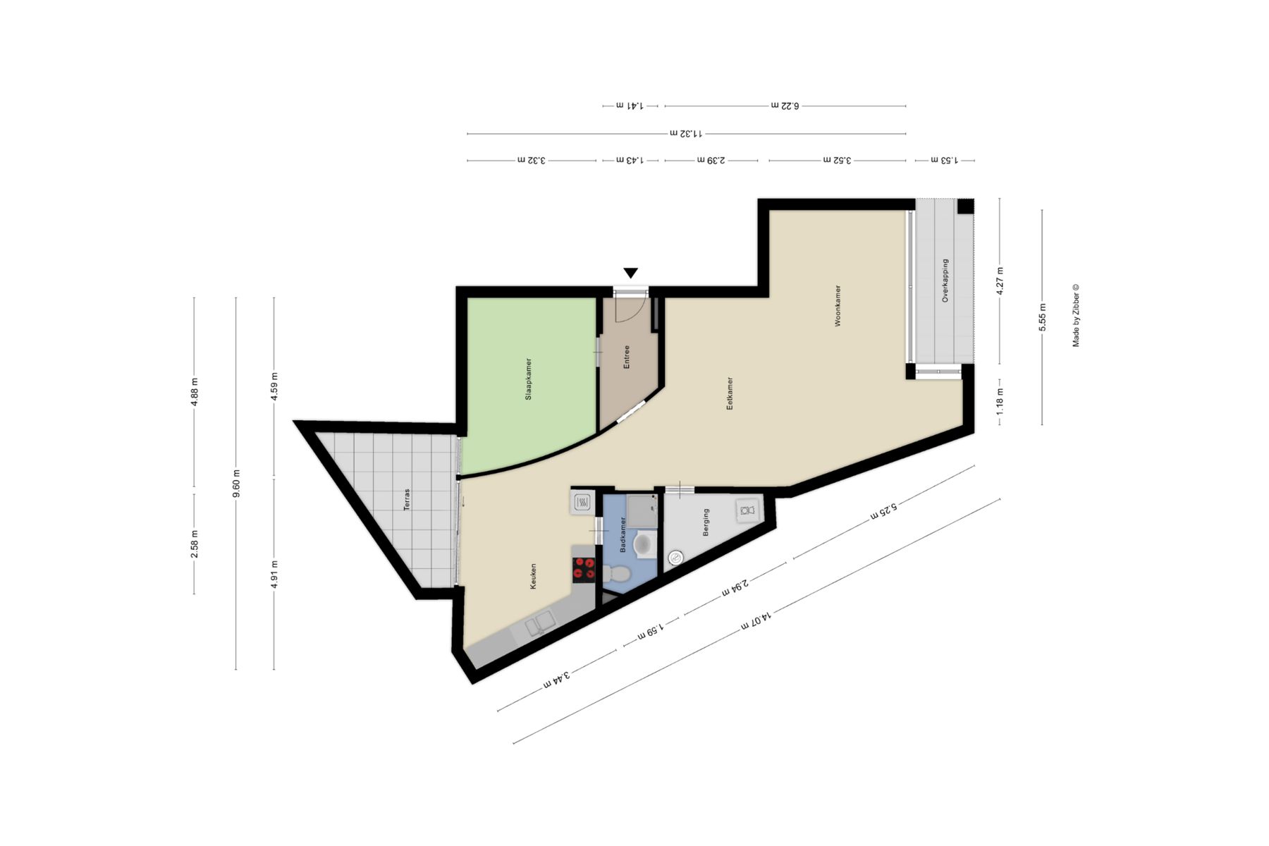 Ruim gelijkvloersappartement in hartje Zele! foto 13