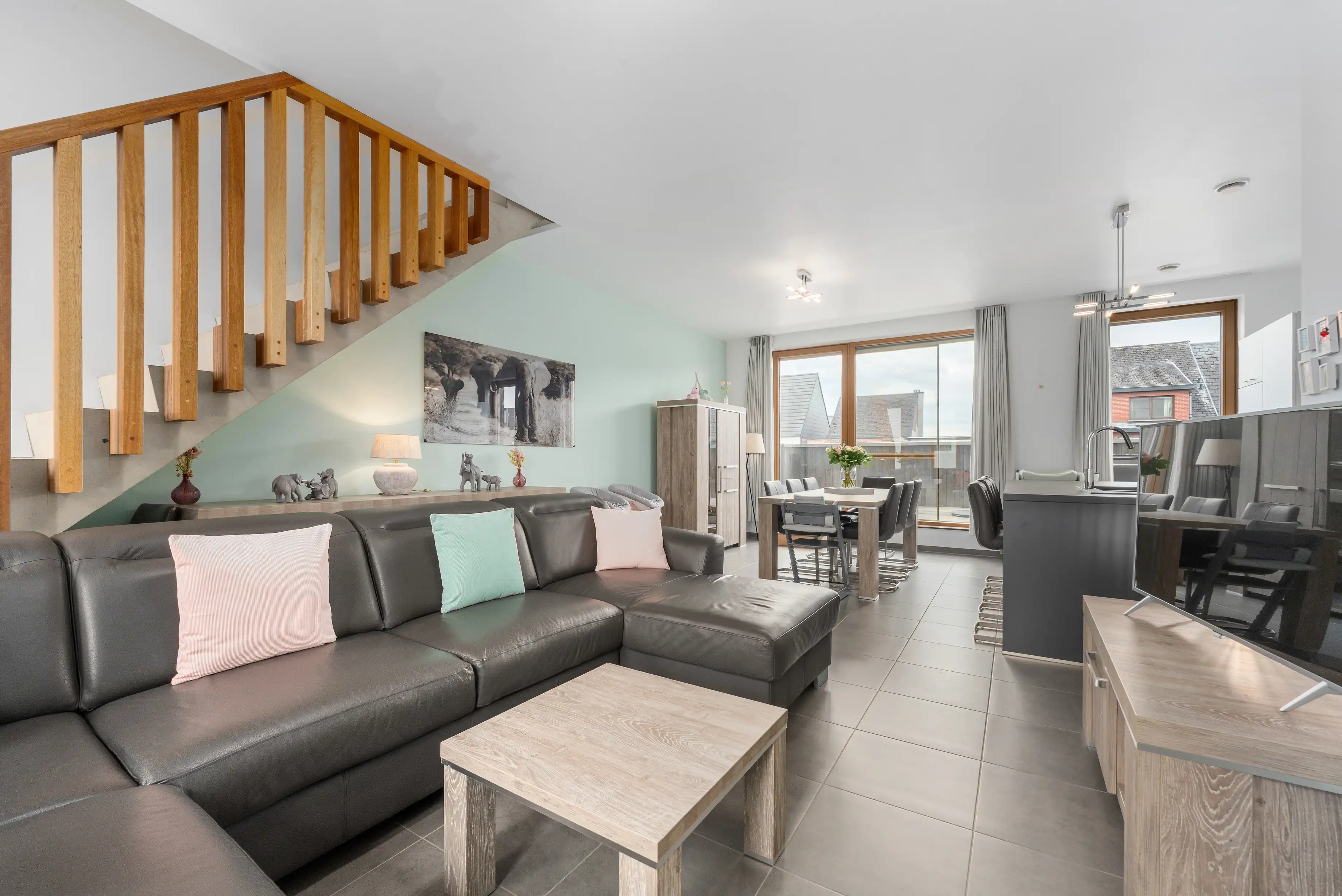 Duplex-appartement met 3 slp, zonneterras en 2 autostaanpl foto 10