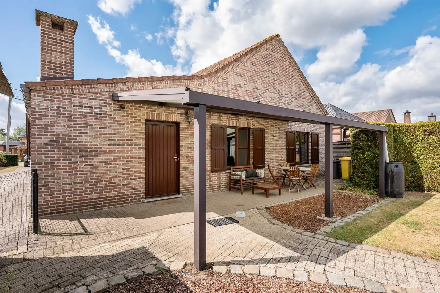 Instapklare open bebouwing op een ruim perceel van 1.185 m², landelijk gelegen met een prachtig vrij uitzicht aan de achterzijde. foto 34