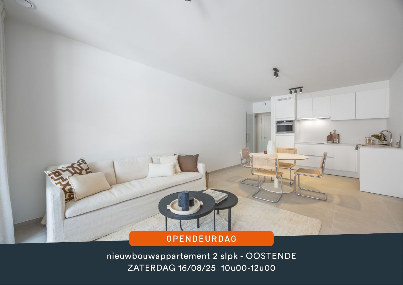 Nieuwbouwappartement met 2 slaapkamers vlakbij het centrum foto {{pictureIndex}}