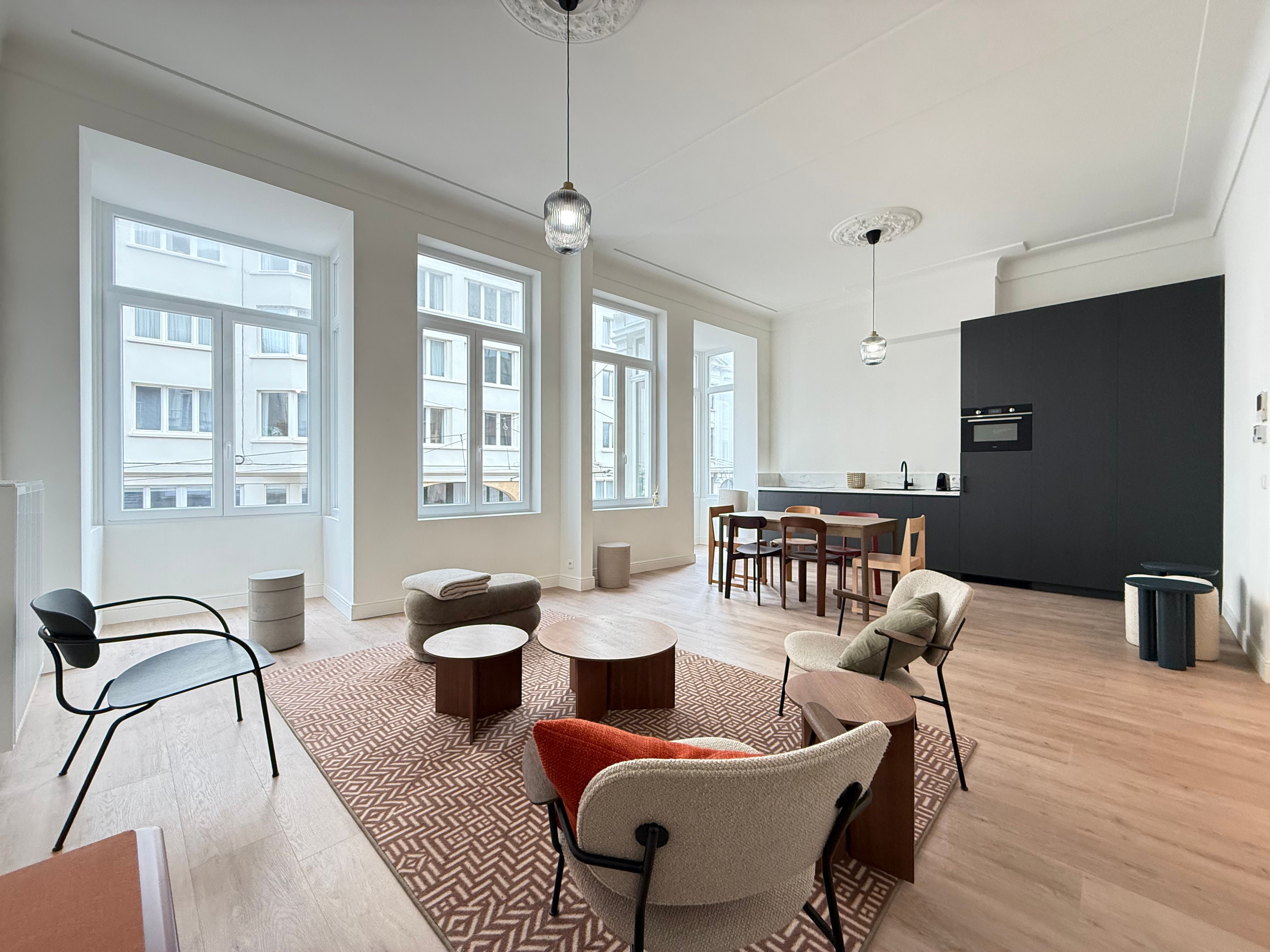 Moderne appartement in authentiek herenhuis foto 3