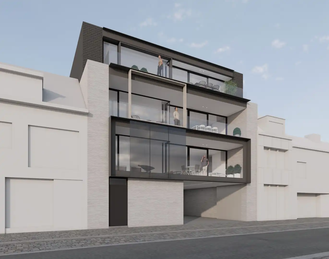 Nieuwbouwappartement in residentie 'Villa Fortuna' in het hartje van Tielt! foto {{pictureIndex}}