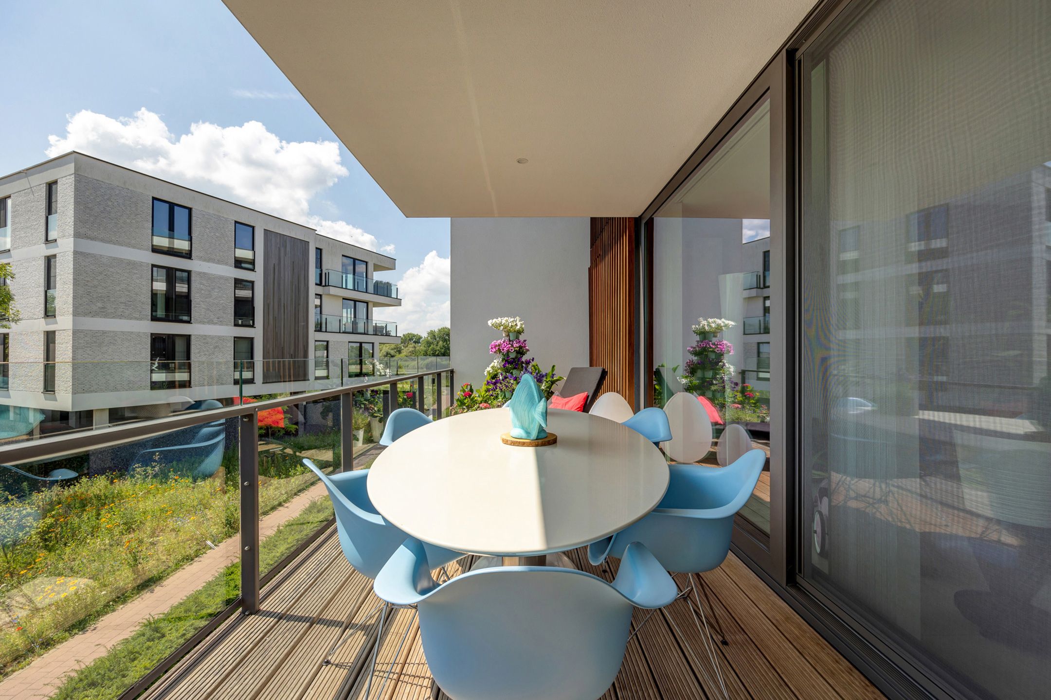 Hoogwaardig appartement met 2 slpks en terras (105m² + 19m²) foto 5