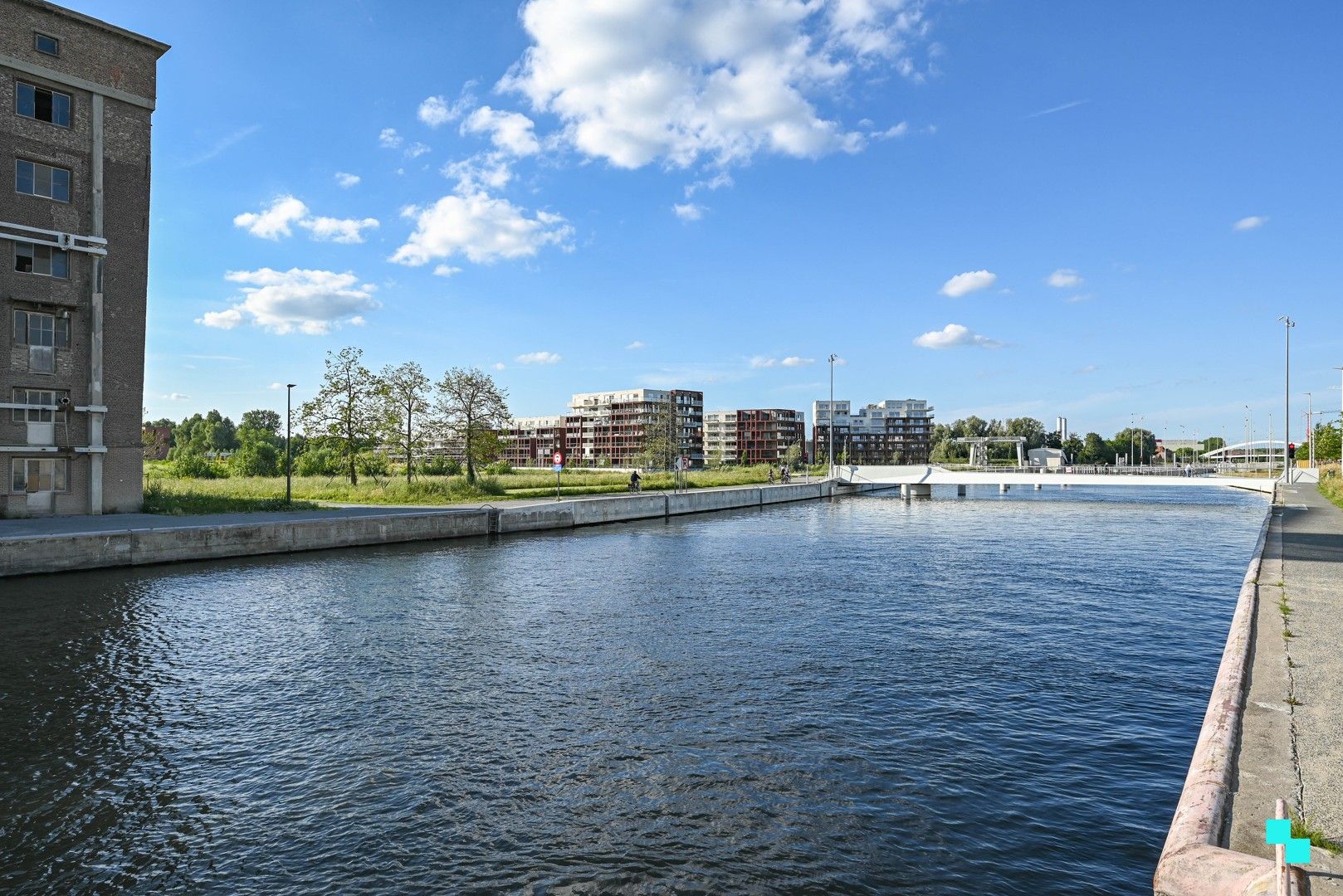 Geweldig hoekappartement met spectaculair panorama over de oevers van de Leie foto 25