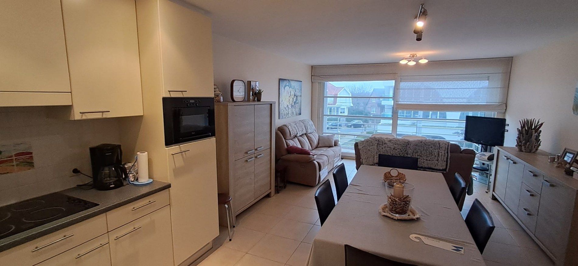 ZONGERICHT 2 SLAAPKAMERAPPARTEMENT OP 100 M VAN DE ZEEDIJK foto 2