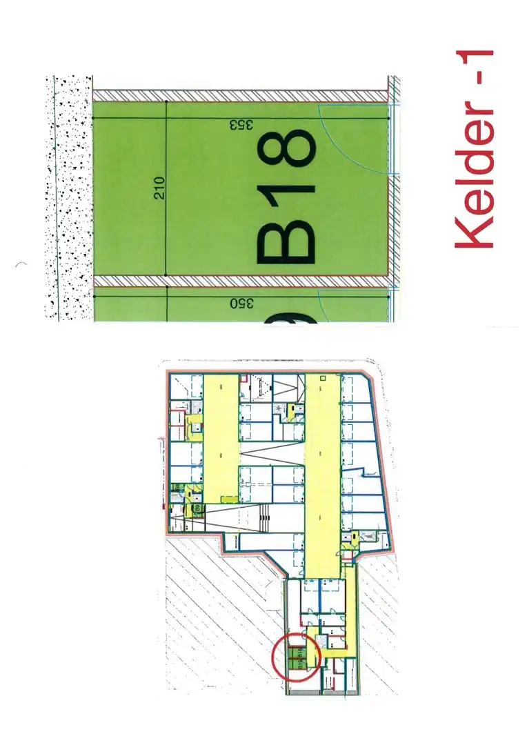Kelderberging in residentie Conincklijke Passage te centrum Roeselare! foto 6