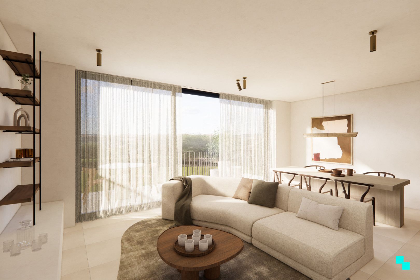 Een modern woonproject tussen Merelbeke en Gent foto {{pictureIndex}}