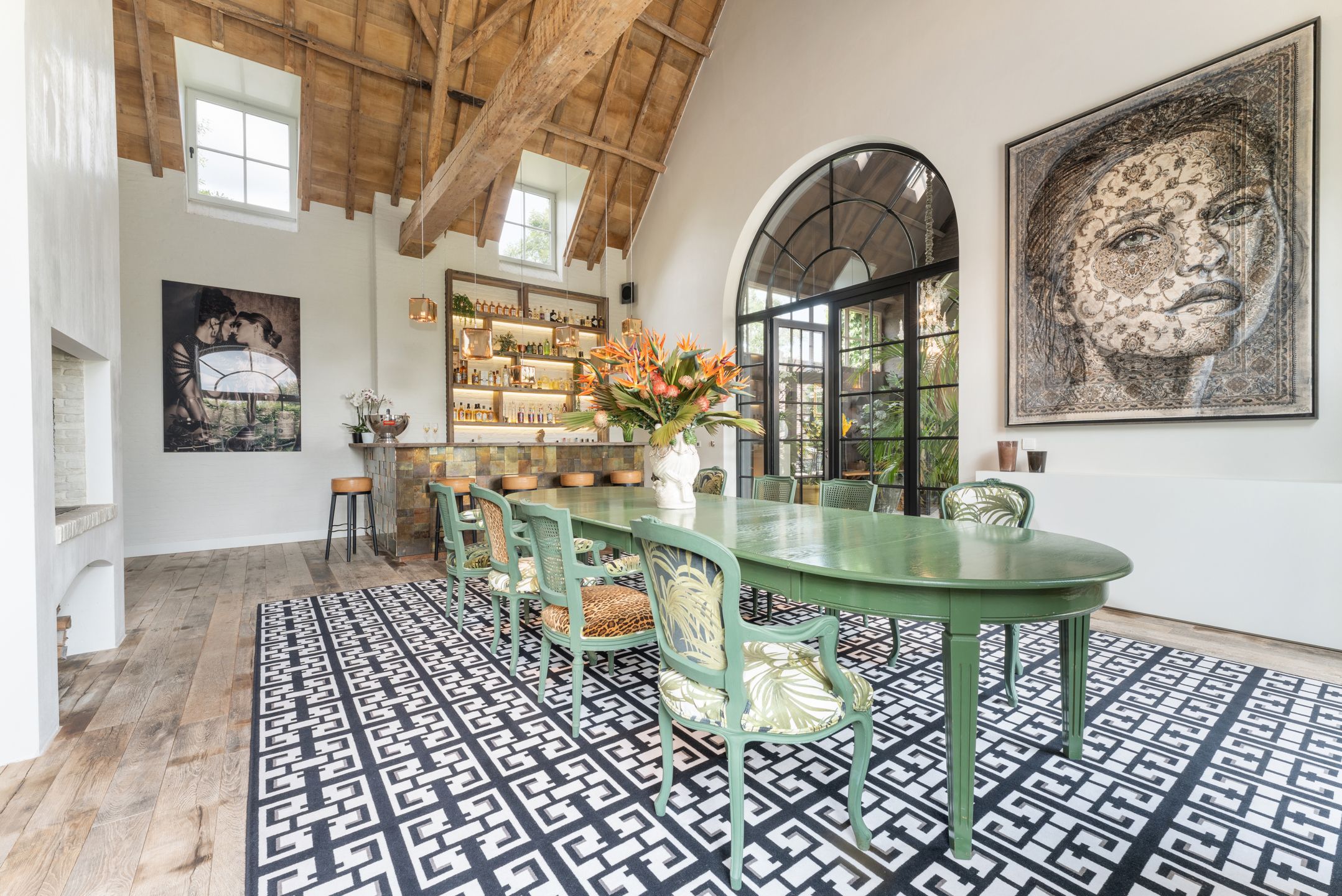 Magnifiek afgewerkt charmant landhuis.  foto 8