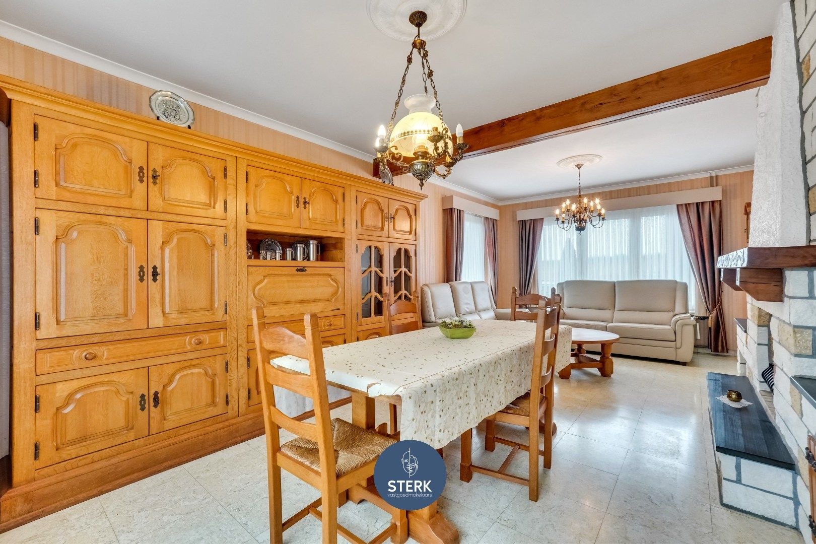 GOED ONDERHOUDEN WONING OP EEN UNIEKE LOCATIE TE VLIERMAALROOT !  foto 2