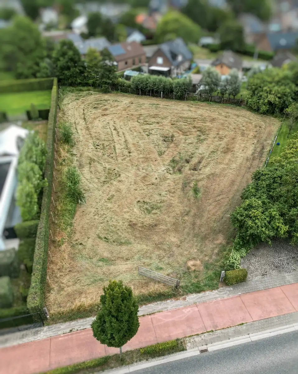 Prachtige bouwgrond (OB) van 22a77ca in het landelijke Steenhuffel foto 4
