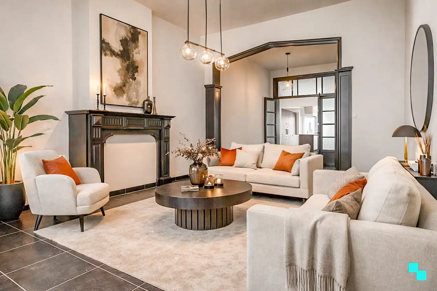 Charmewoning met 2 slaapkamers nabij centrum Wevelgem foto 5