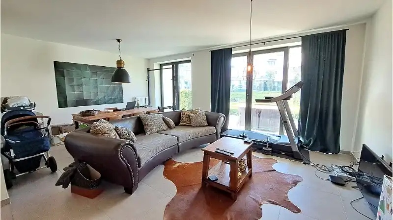instapklaar nieuwbouw appartement met 2 terassen te huur in Sint-Michiels Brugge foto 2