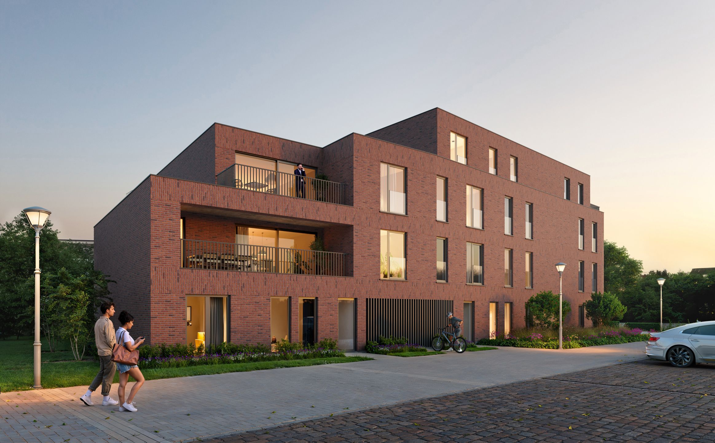 Appartement van 93m² op de 2e verd. 2 slpks en zuid terras!  foto 3