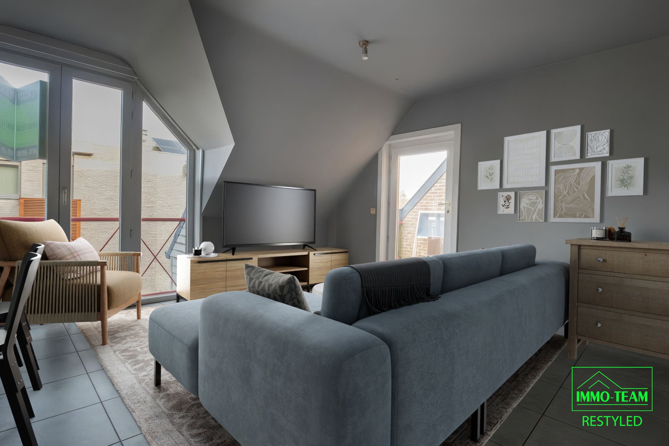 2-slaapkamer appartement met garagebox op wandelafstand van station foto 5