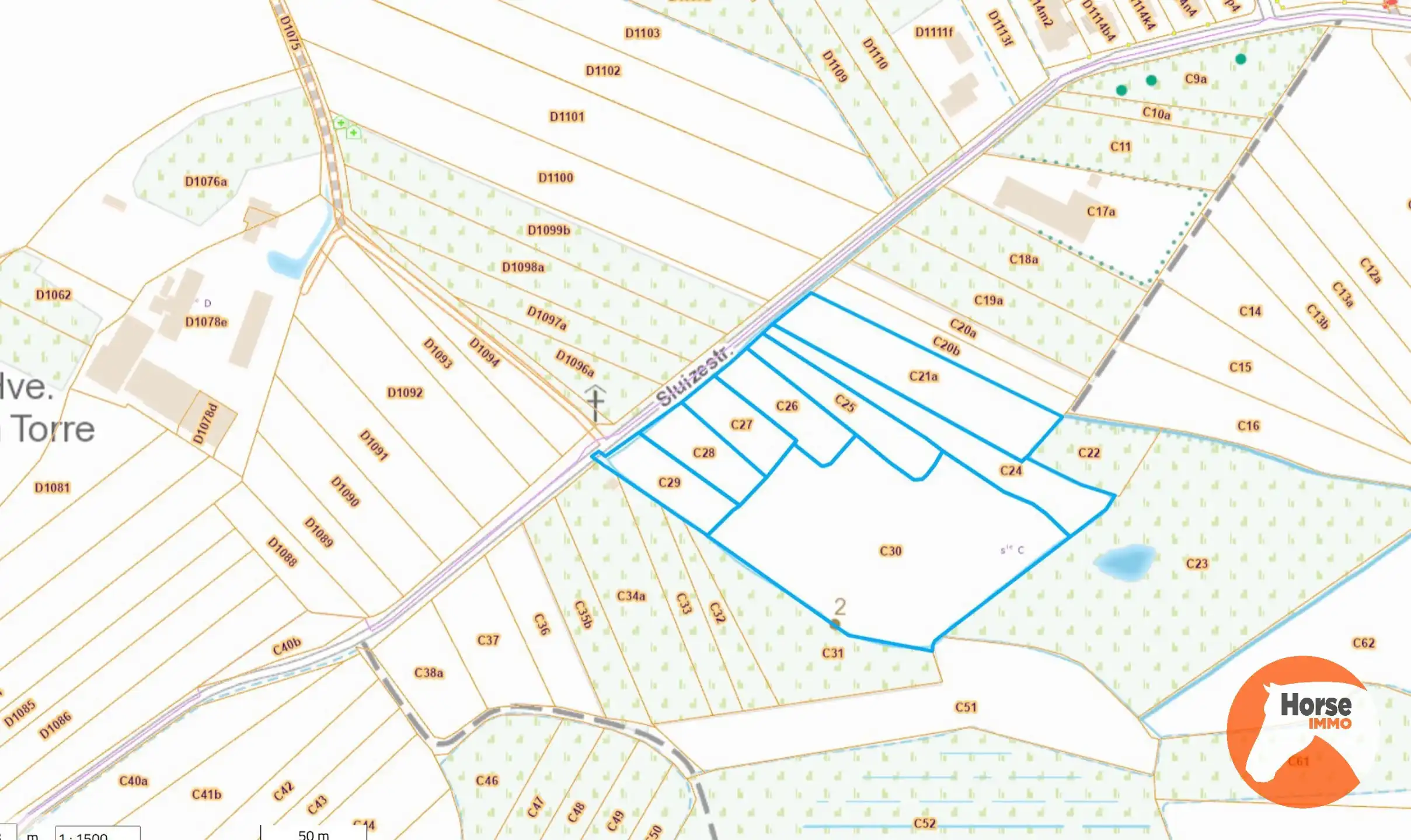 DE HAAN – Landbouwgrond van 2 ha 18 a 60 ca foto 2