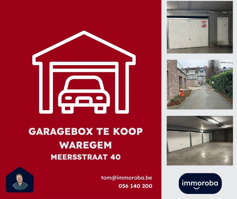 Garage te koop Meersstraat 40 - +/212 - 8790 Waregem