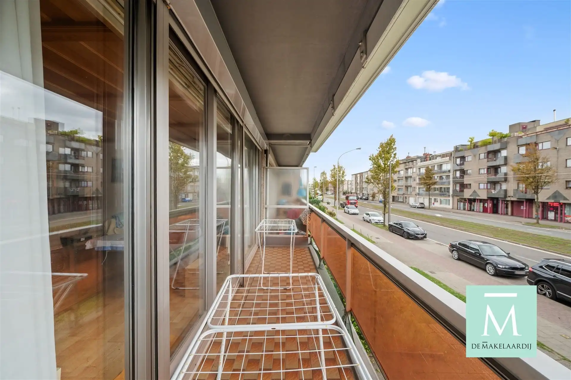 Ruim appartement met 2 slaapkamers en terras in Merksem foto 16