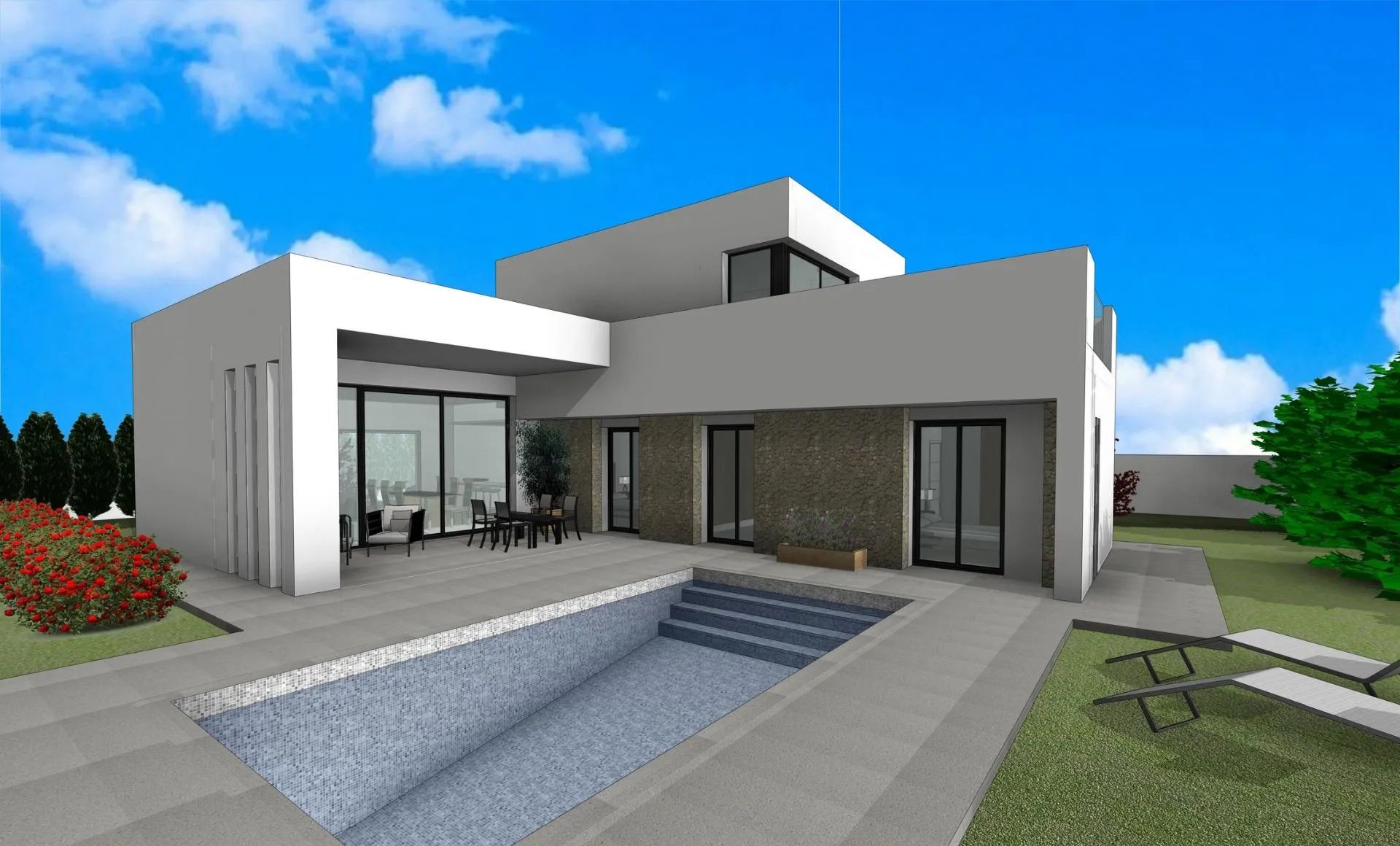 Betoverende nieuwbouw villa in Pinoso: een luxe oase van rust en stijl foto {{pictureIndex}}