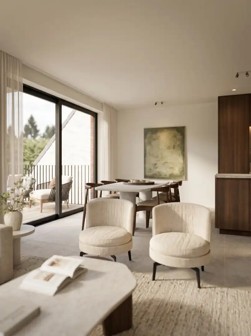 Schitterend nieuwbouw villa-appartement met 3 slaapkamers en ruim terras! foto 5
