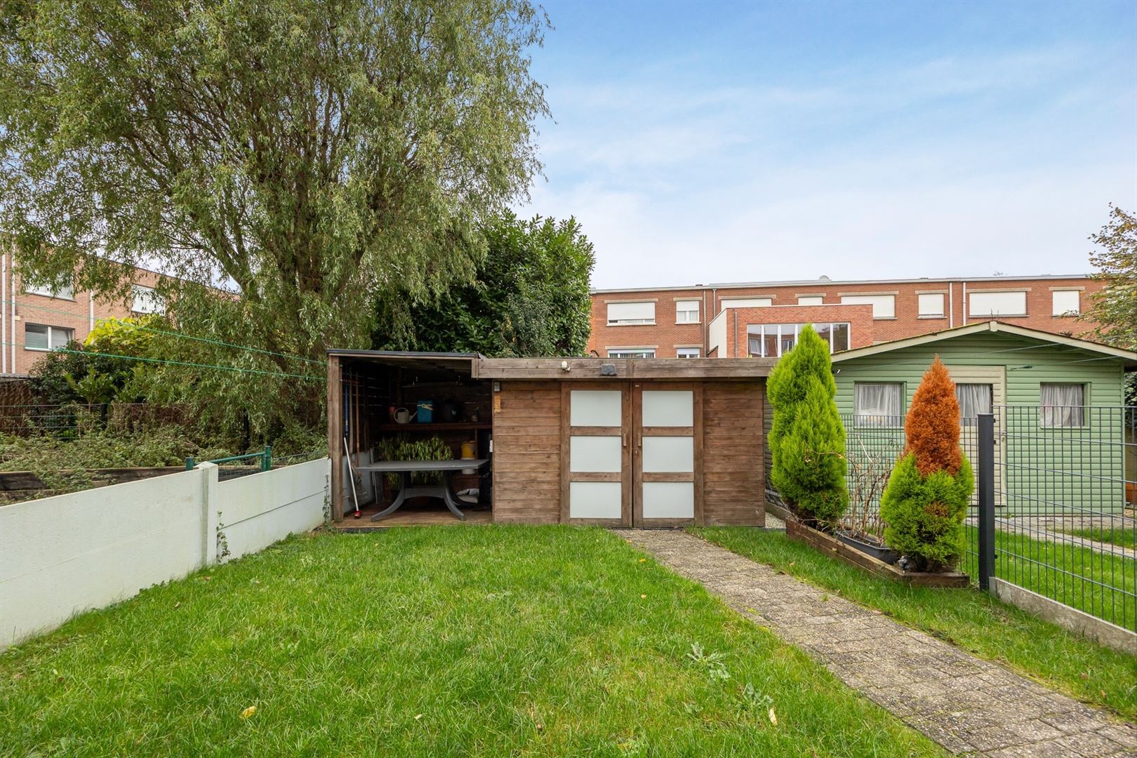 Gelijkvloersappartement met 1 slaapkamer en tuin  foto 17