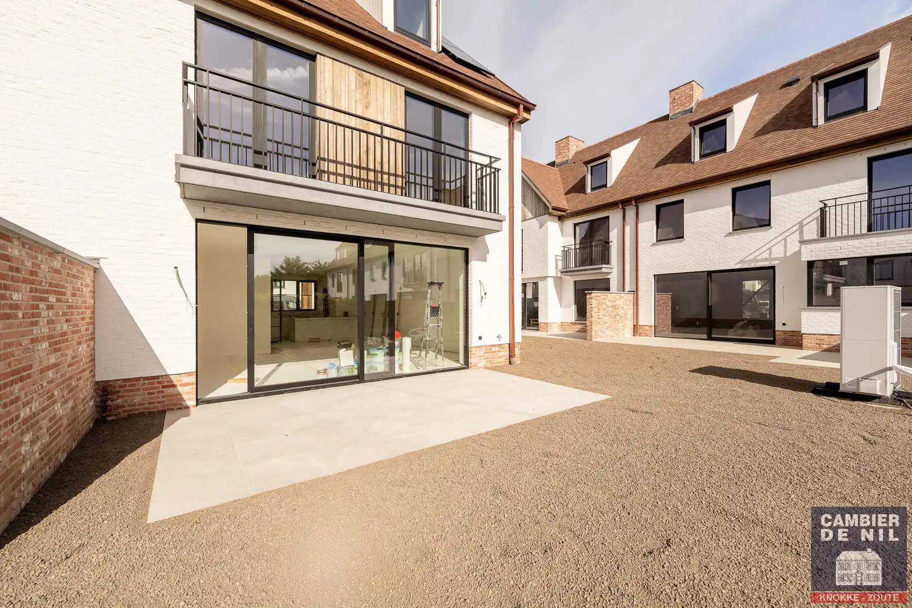 Nieuwbouw - ongemeubelde koppelvilla in rustige,  residentiële wijk te Knokke-Heist  foto 34