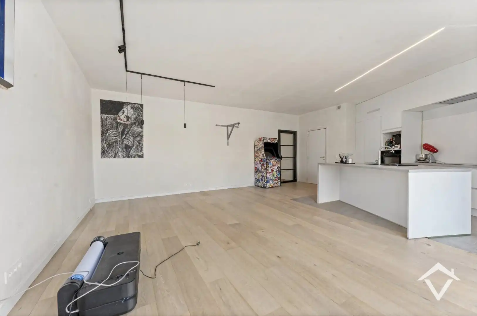Gelijkvloers appartement met garage te Leke foto 5