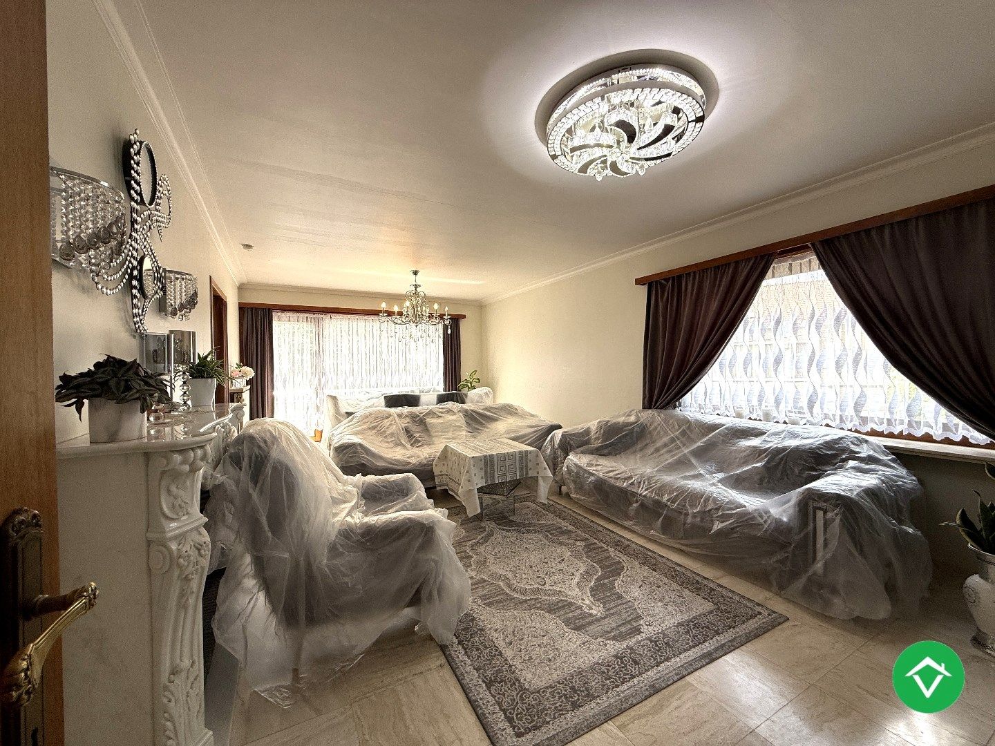 Drie-slaapkamerappartement met terras in rustige residentie centrum Roeselare foto 4