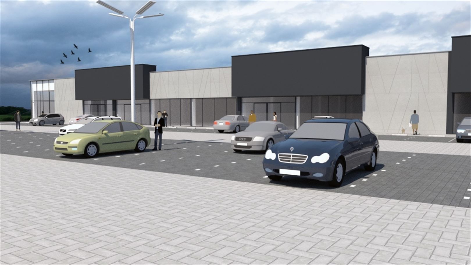 Te huur: retailpand van 2100m² (3x 700m²) te Pelt! foto 1