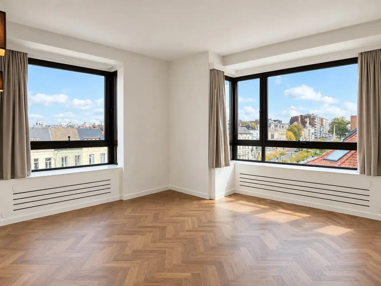 Hoogwaardig gerenoveerd en bijzonder elegant appartement met terras langs de Leie en panoramisch zicht over de stad Gent foto 10