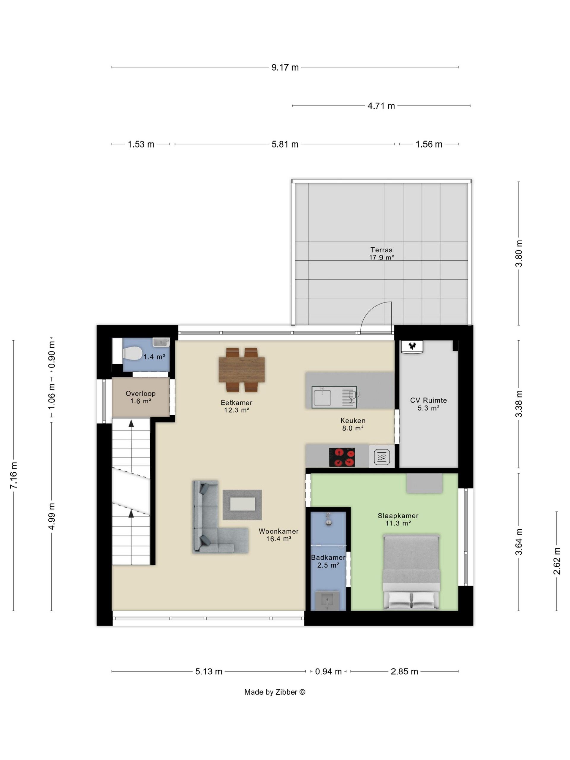 Prachtige nieuwbouw duplex met 2 slaapkamers, 2 badkamers en ruim terras te Bilzen foto 19