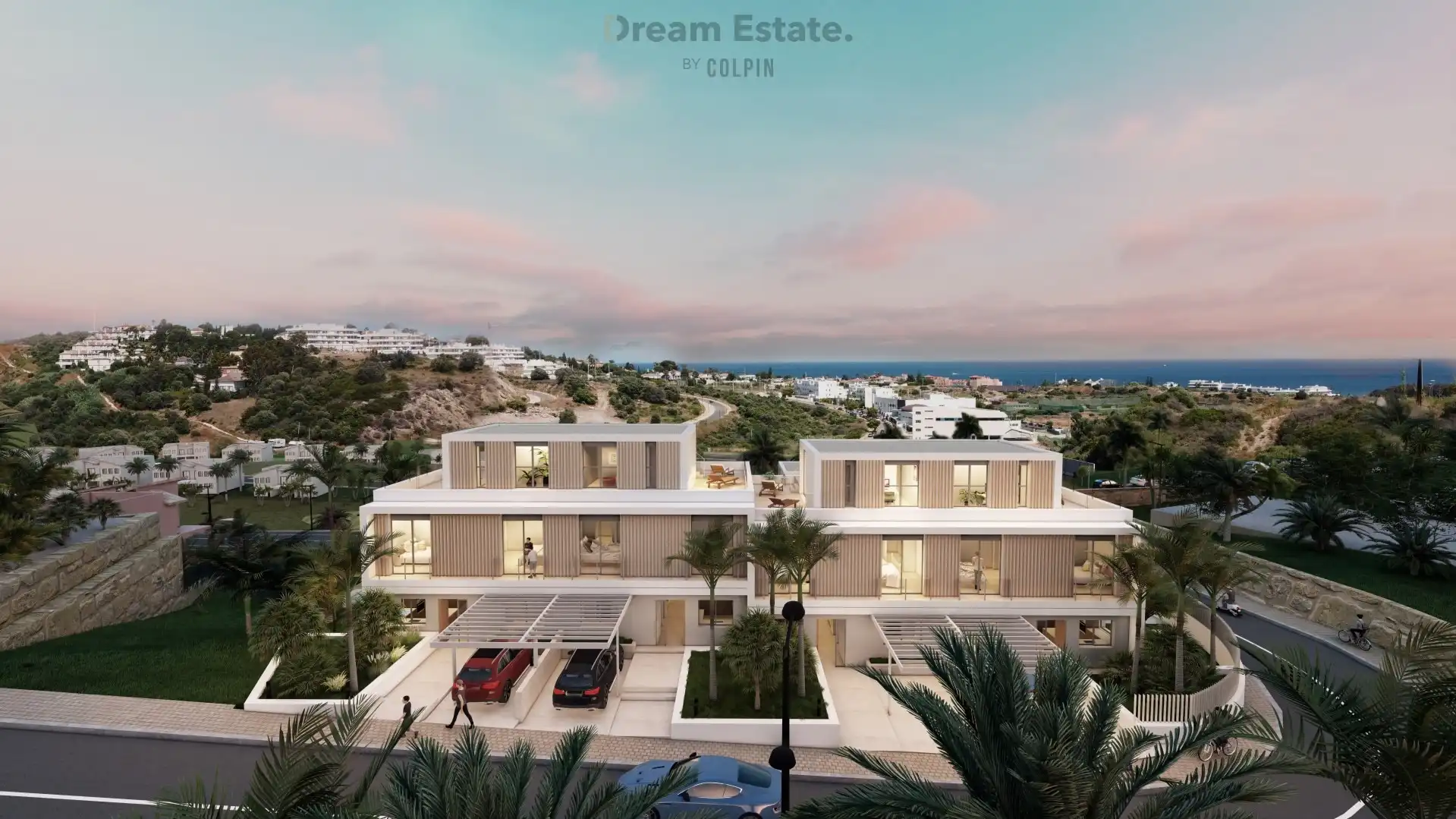 10 Geschakelde woningen met prachtig zicht op zee, golf en bergen. foto 4