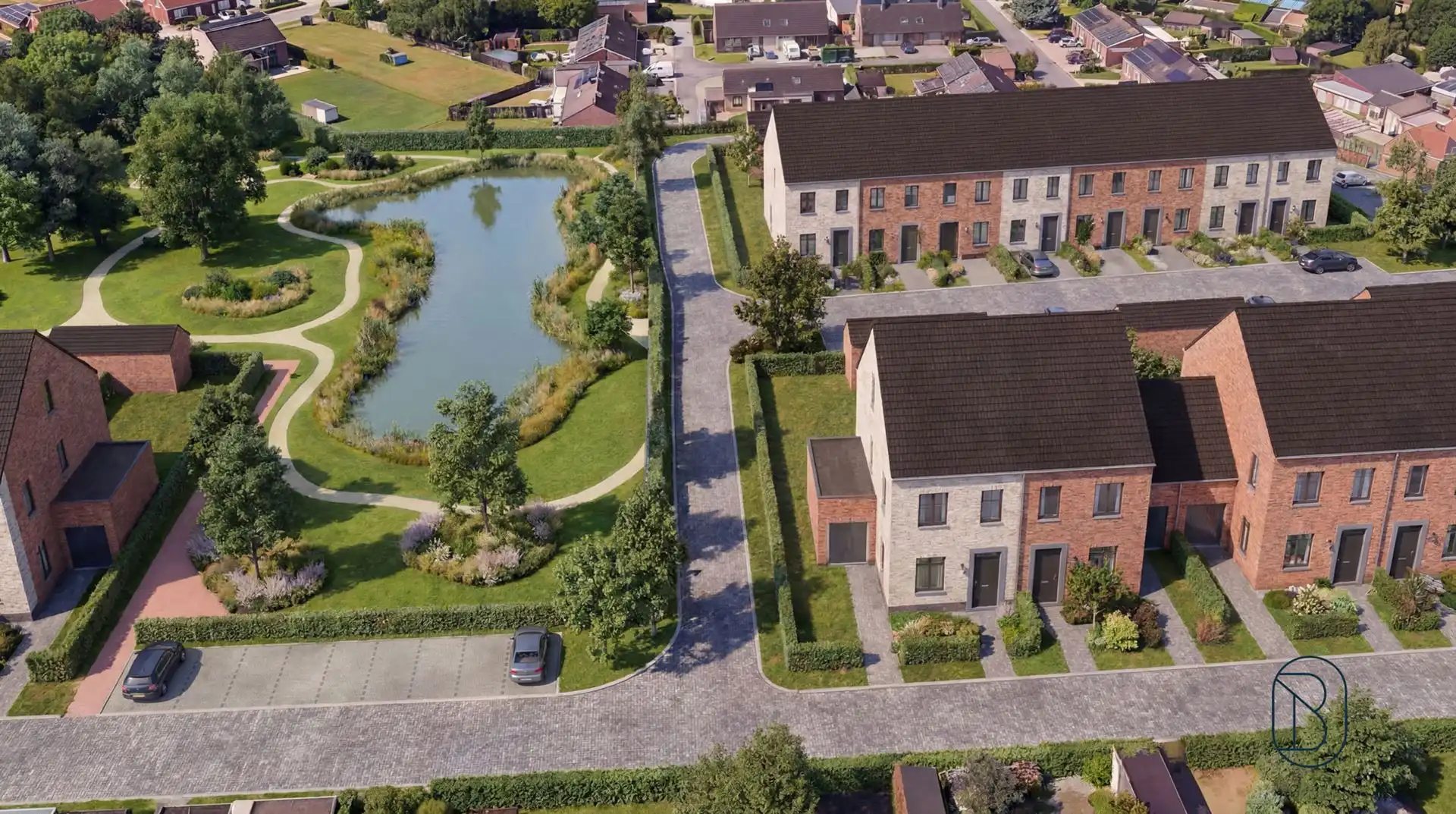 Energiezuinige nieuwbouwwoning in het centrum van Harelbeke foto 15