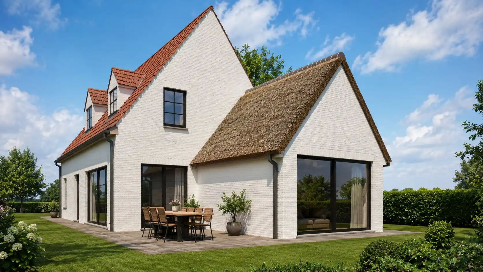 Ruim perceel van 1064 m² in residentiële wijk bestemd voor open bebouwing te Oostduinkerke (Koksijde). foto {{pictureIndex}}