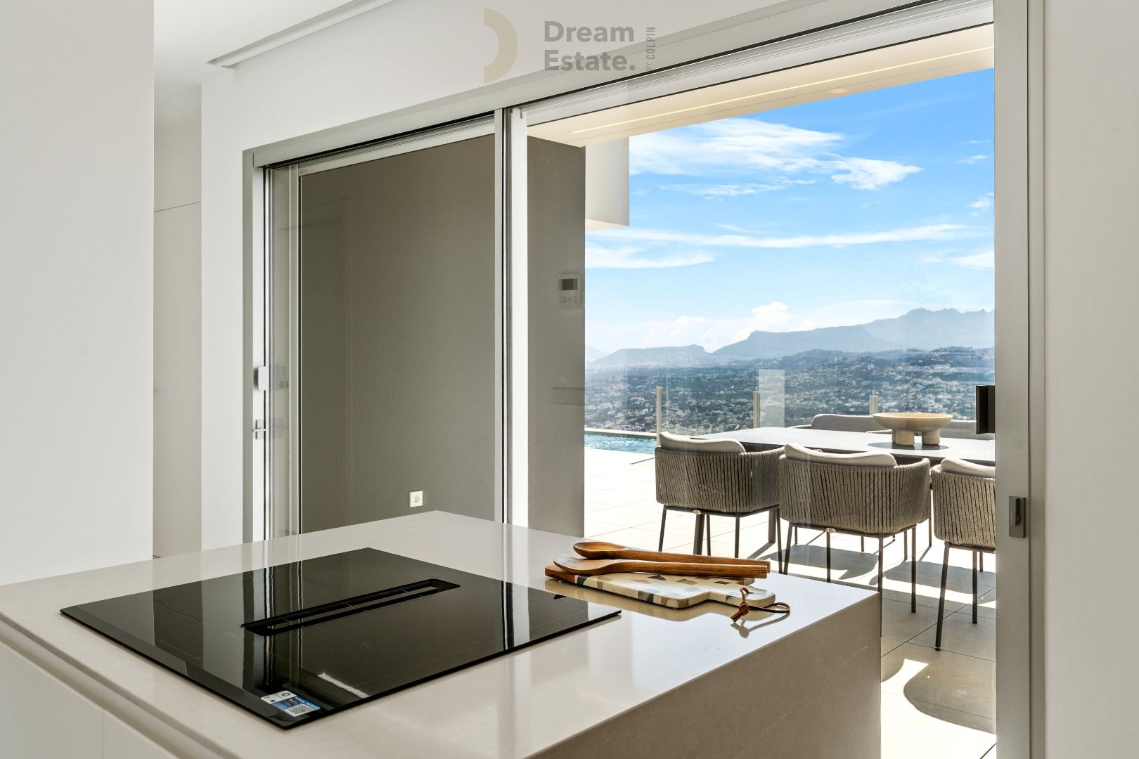 Exclusieve designvilla met panoramisch zeezicht in Cumbre del Sol, Waar architectuur, natuur en luxe samensmelten foto 10