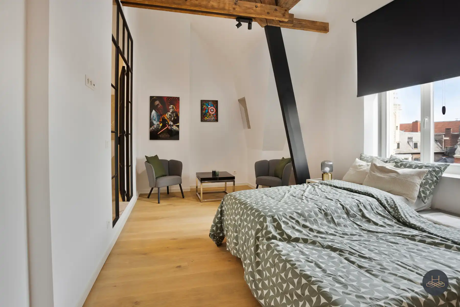 Prachtige trendy penthouse met terras foto 12