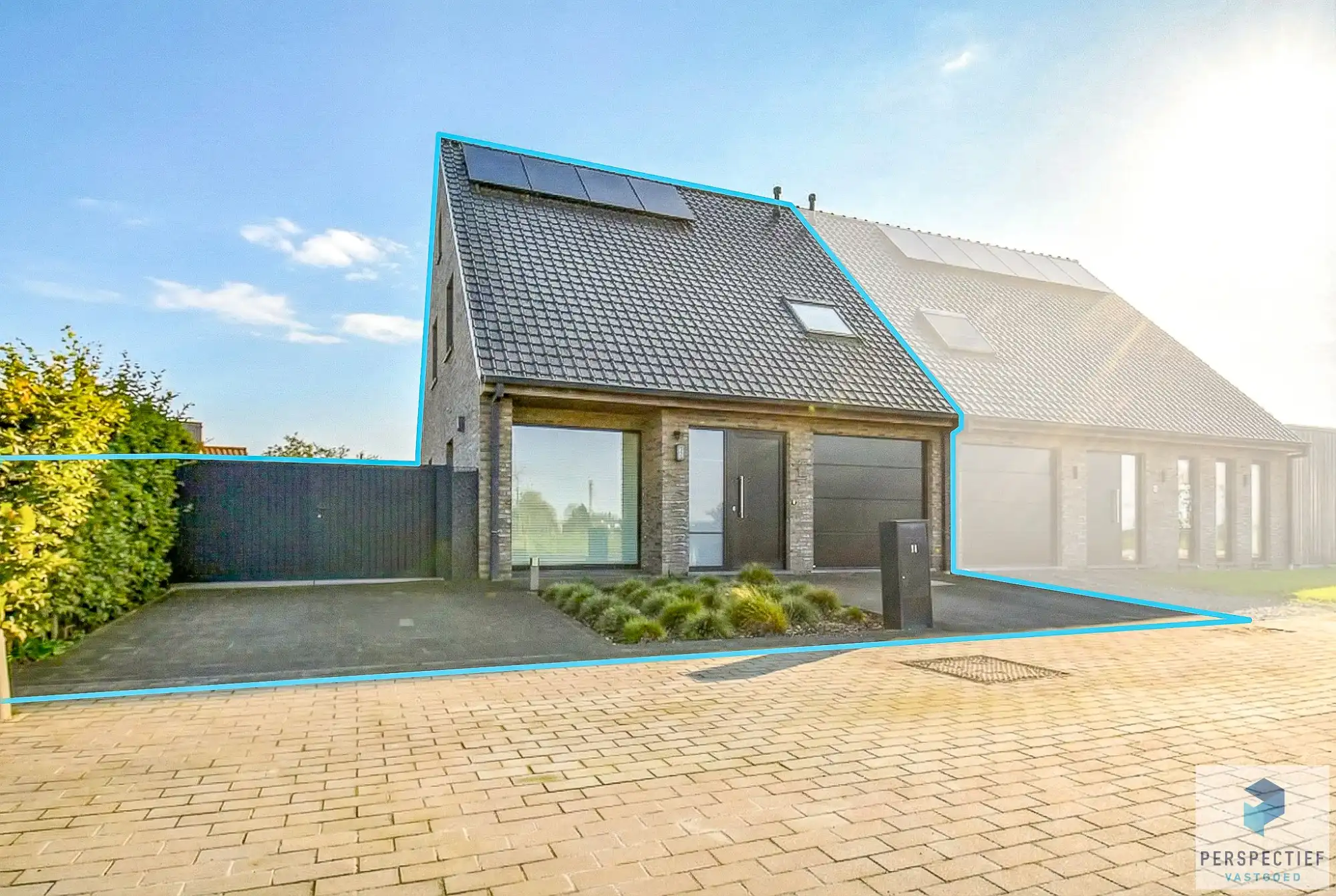 BEZOEKMOMENT ZATERDAG 07/03 VAN 9U TOT 12U| Recente 3 slpk woning met garage en tuin met landelijk uitzicht foto {{pictureIndex}}