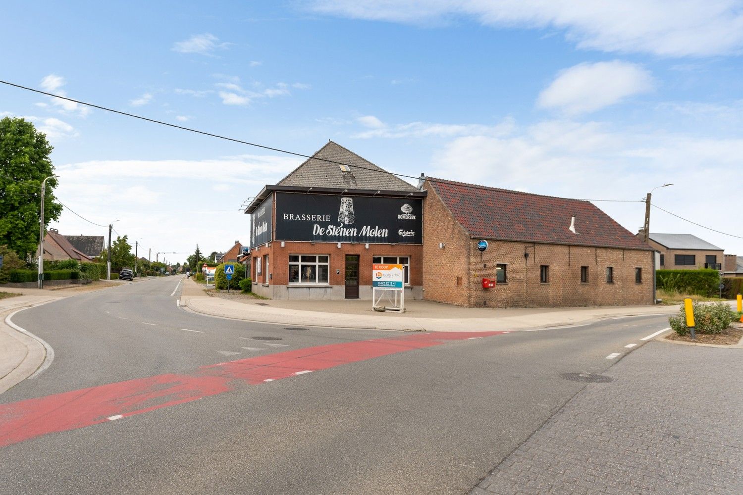 Handelspand met feestzaal en woonst op toplocatie foto 2