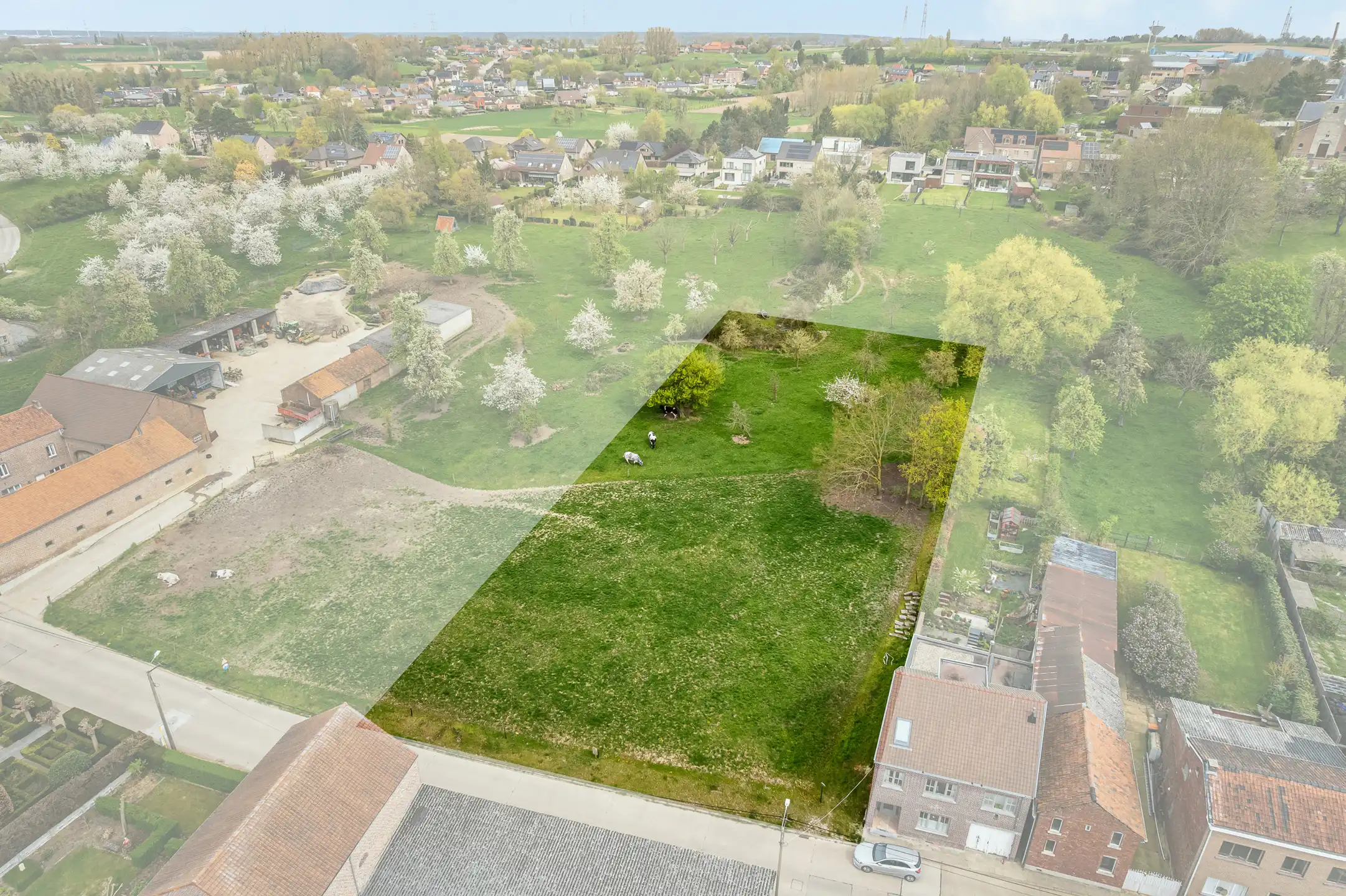 Riante bouwgrond 12a61ca te Kleine Spouwen foto 10