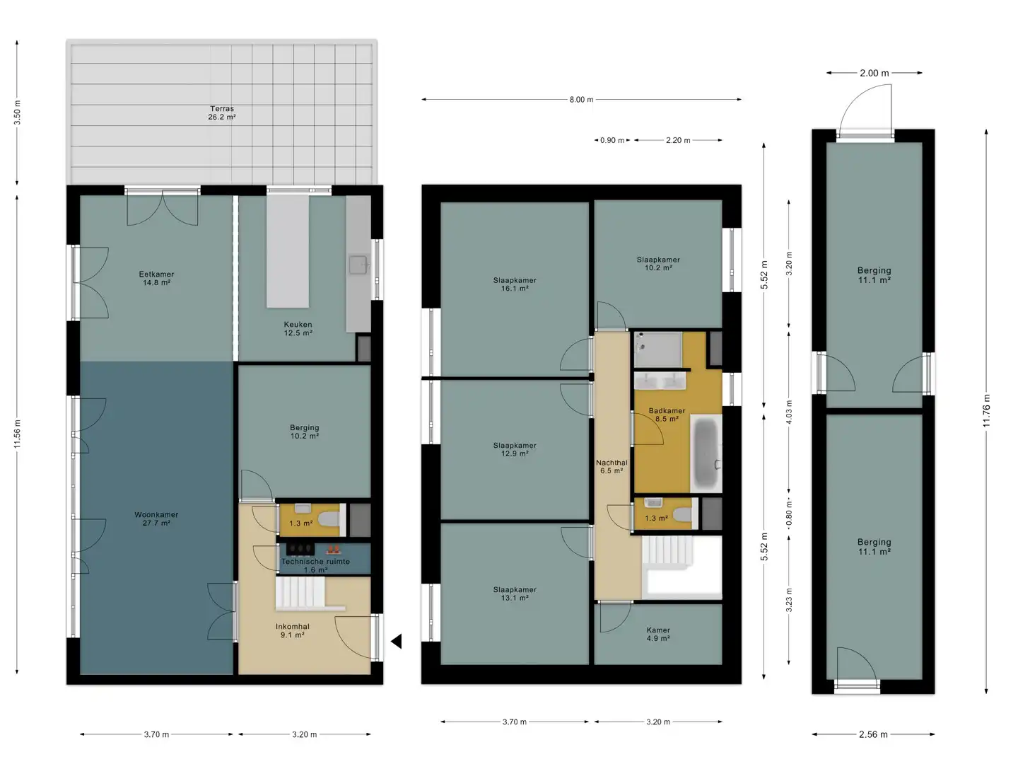 Instapklare woning met vijf kamers in het hart van Merelbeke foto 30