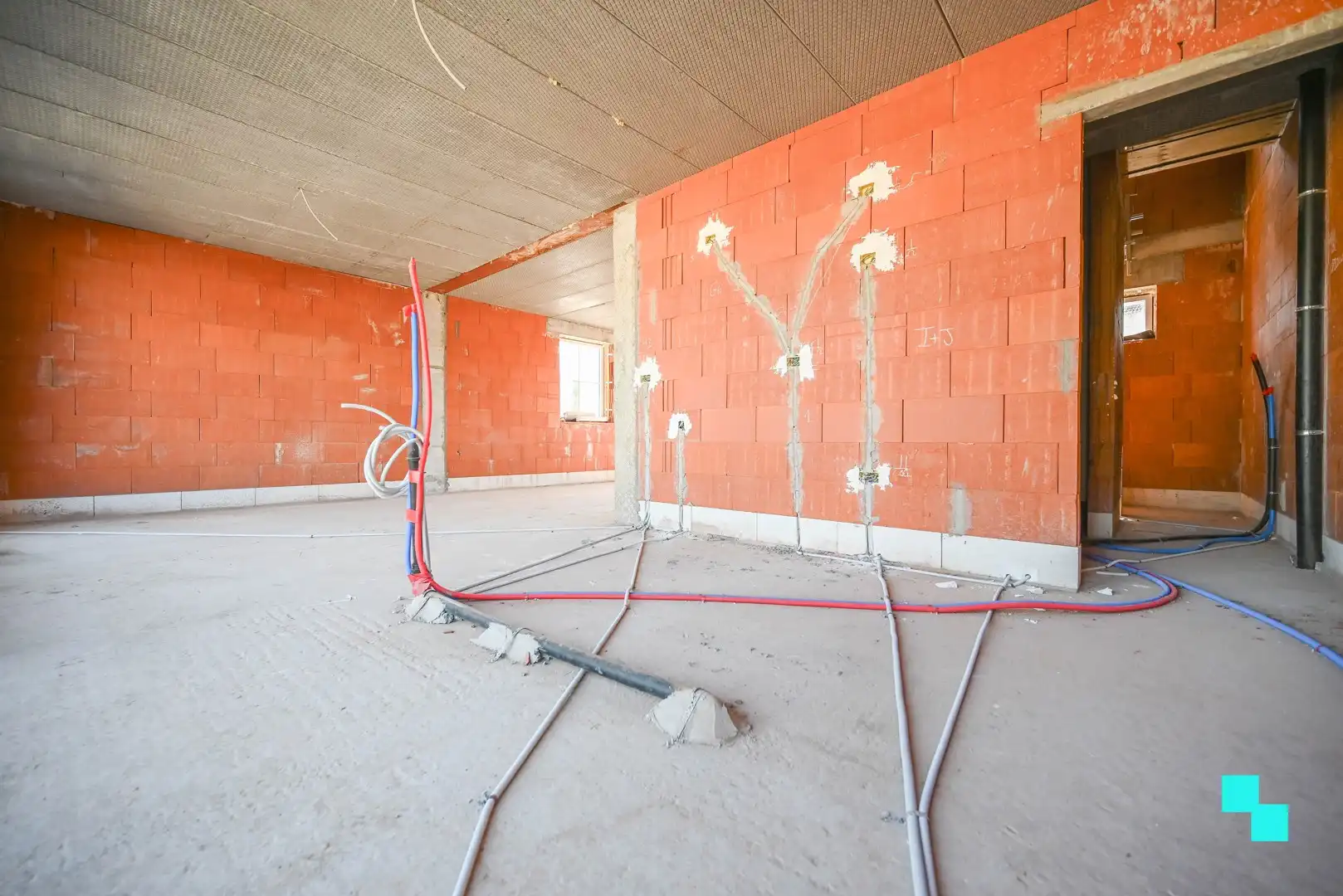 Halfopen nieuwbouwwoning in Markegem foto 10