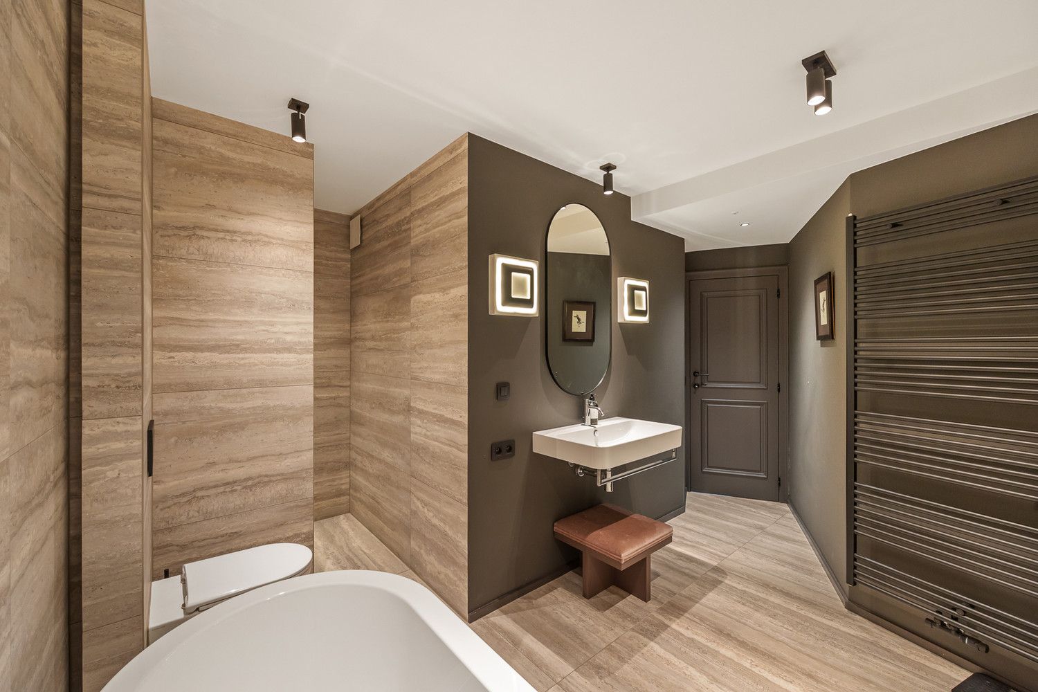 Luxueus en energiezuinig hoekappartement (260m²) op de 6de verdieping met fenomenaal uitzicht aan het Stadspark : Van Eycklei 1, Antwerpen foto 20