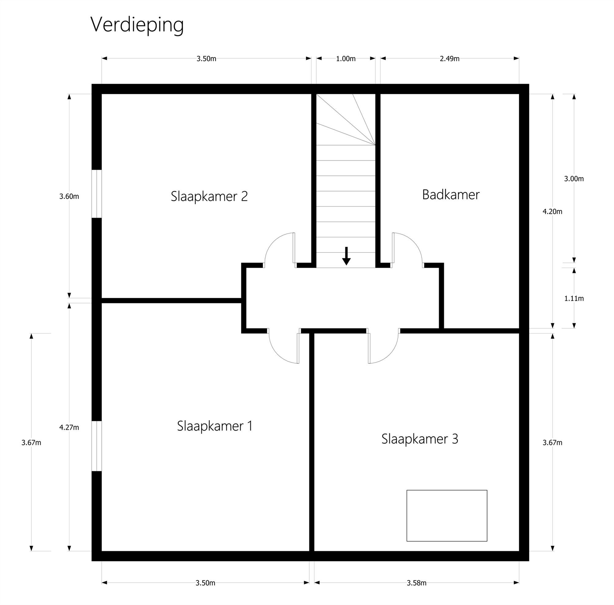 PERFECT ONDERHOUDEN EN INSTAPKOLARE HOB MET 3 SLAAPKAMERS RUSTIG GELEGEN OP EEN PERCEEL VAN 5A13CA TE PAAL foto 28