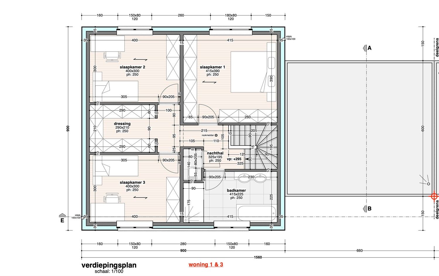 4 Moderne, energiezuinige nieuwbouwwoningen met warmtepomp, zonnepanelen en een dubbele carport, residentieel en landelijk gelegen te Maasmechelen-Boorsem foto 14