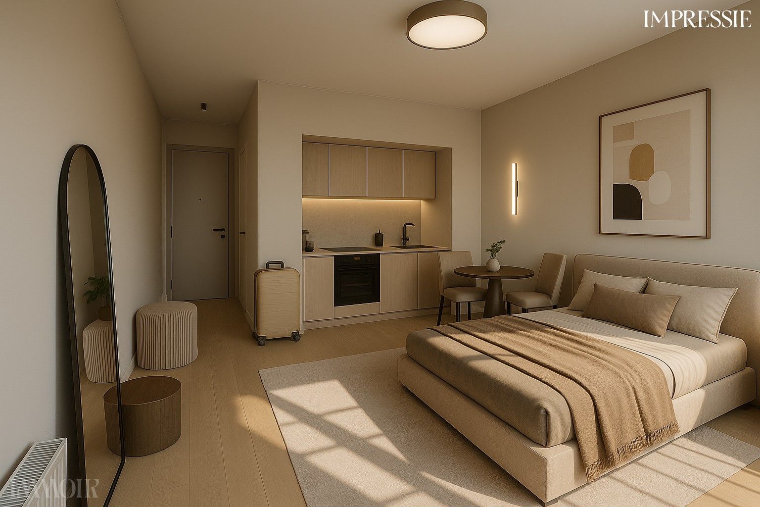 Te renoveren studio met potentieel in hartje Antwerpen. foto {{pictureIndex}}