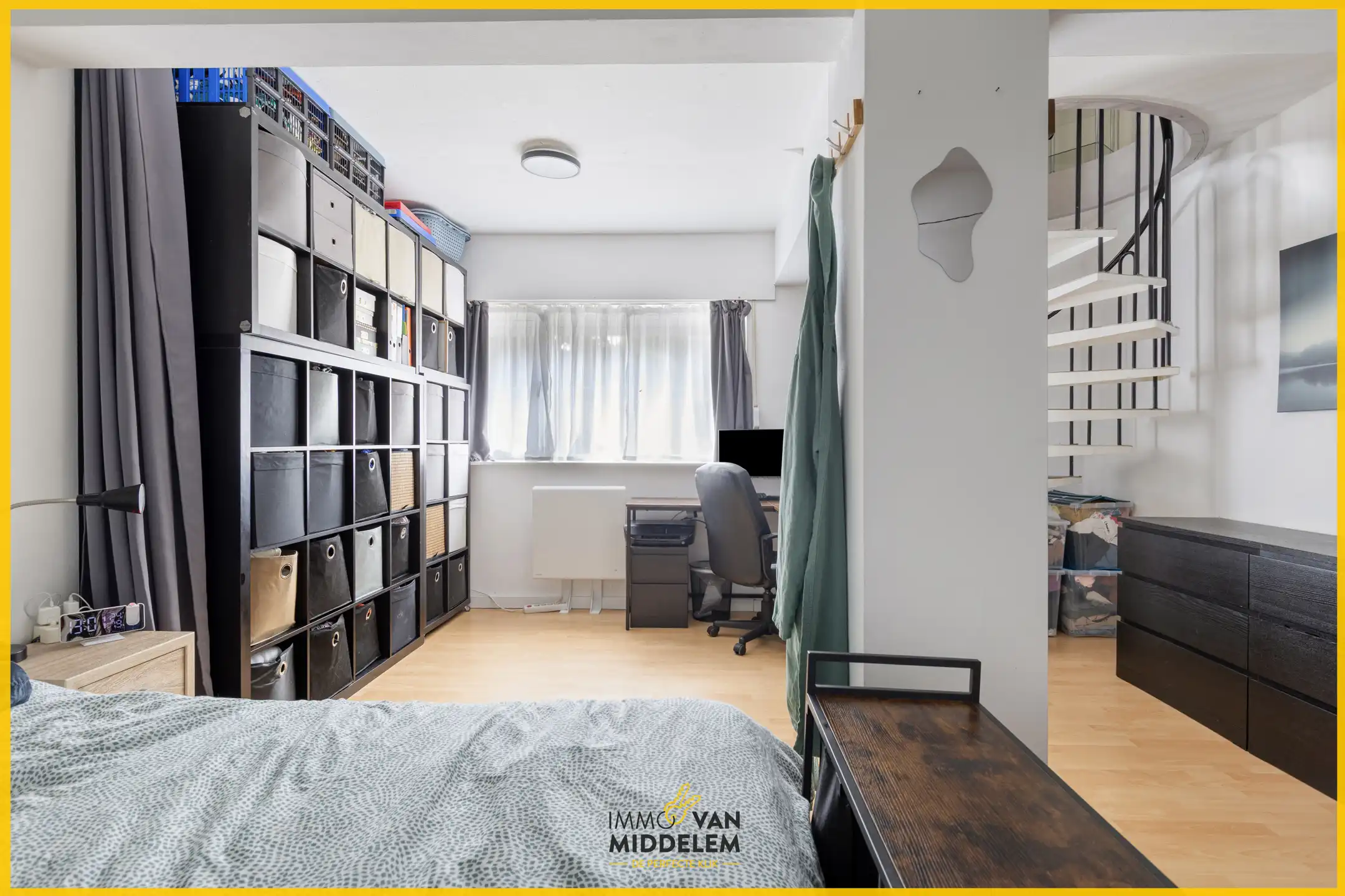 GELIJKVLOERS APPARTEMENT MET 2 KAMERS, TUIN EN GARAGE foto 13