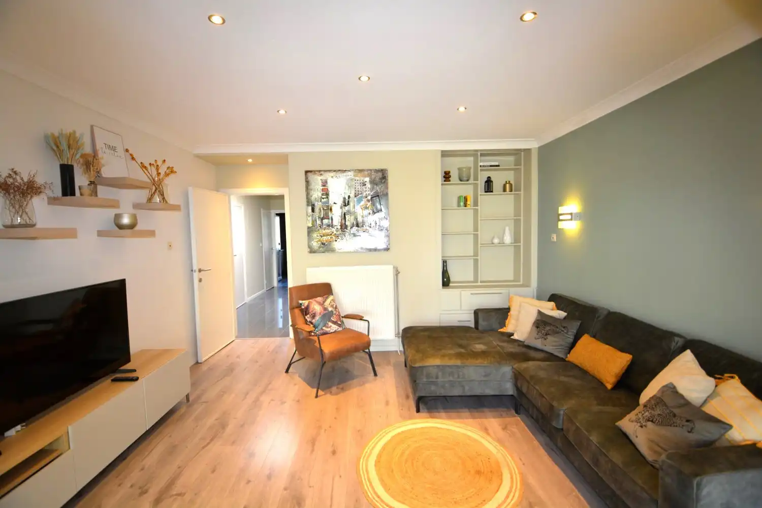 CHARMANT APPARTEMENT MET 1 SLK EN TERRAS! foto 3