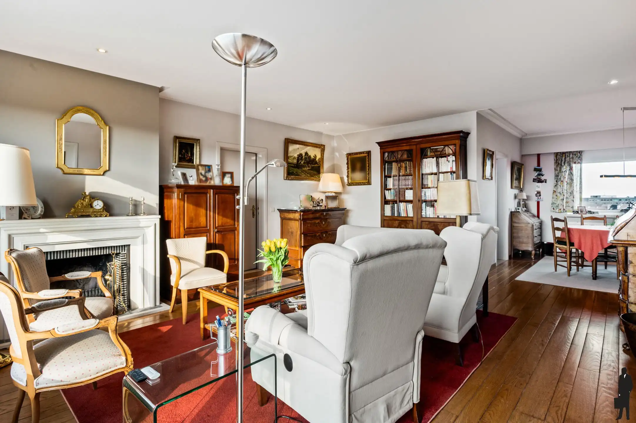 Penthouse met parkzicht & zonneterras in Berchem foto 8