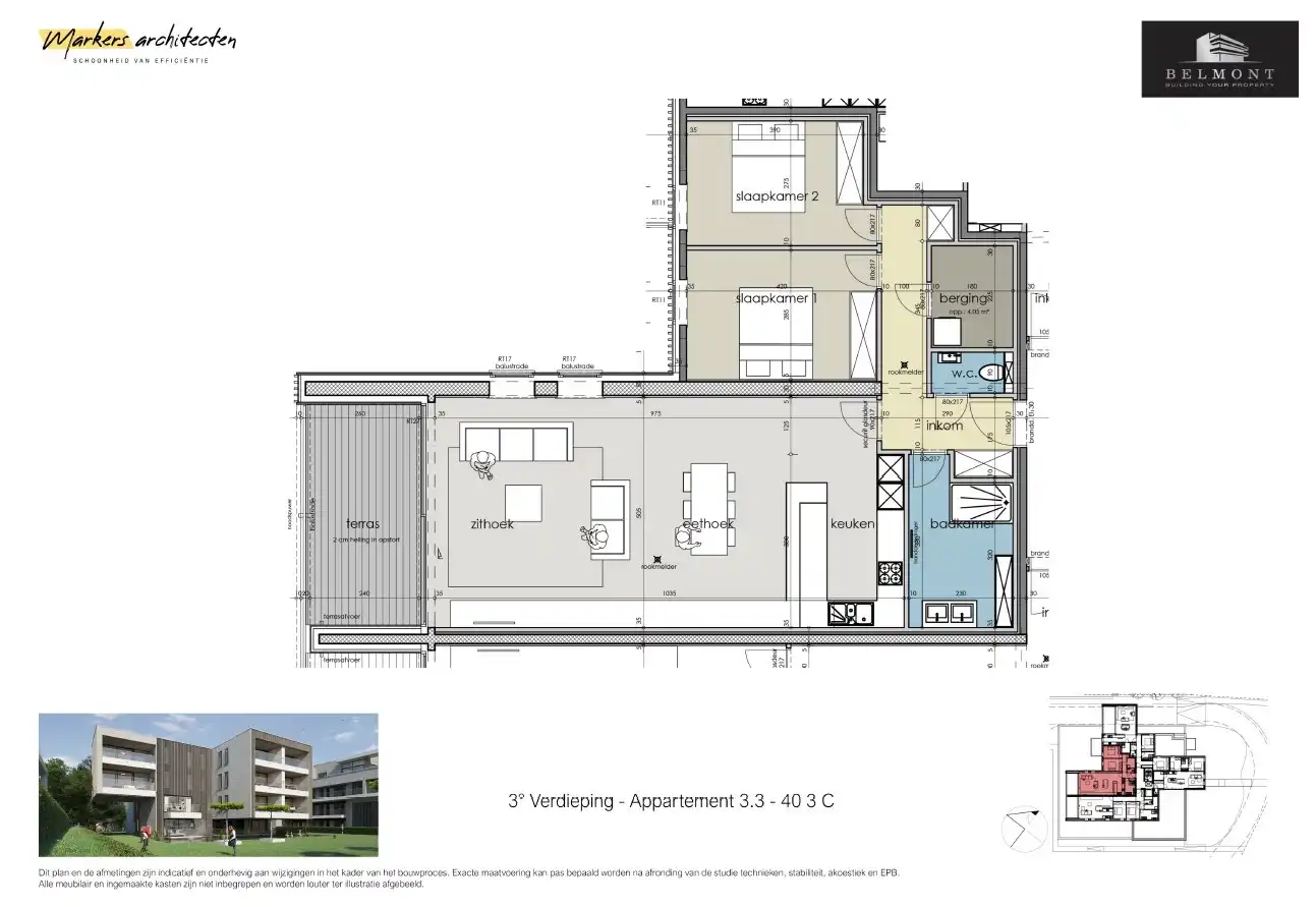 Uniek nieuwbouwproject te centrum Ieper. foto 7