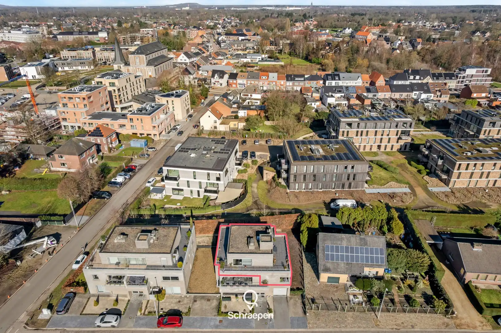 Uniek penthouse met riant zonneterras (115 m²) en 2 slpks in Zonhoven-centrum! foto 26